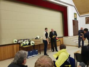 Predaja osebne gasilske opreme - PGD Gaberke